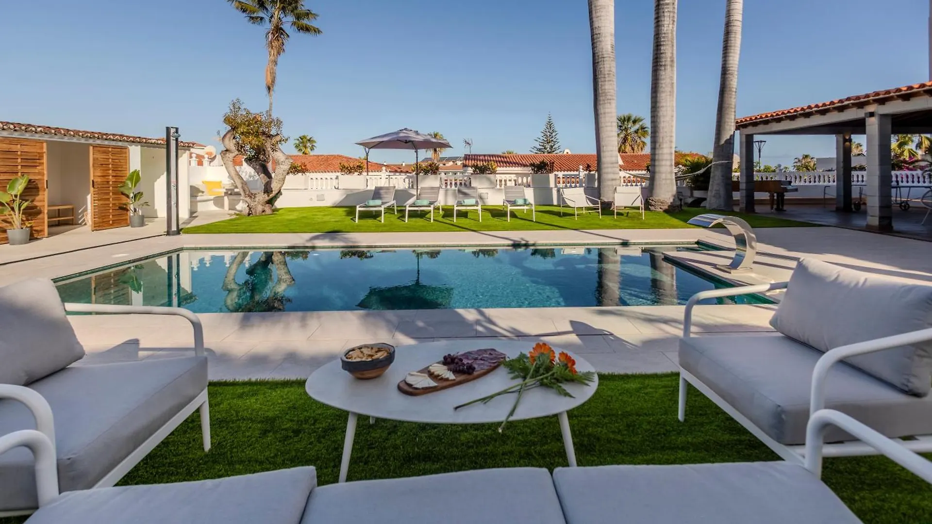 Domek alpejski Luxury Villa Teide View, Heated Pool, Sauna & Golf Puerto de la Cruz